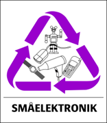 Miljö Småelektronik