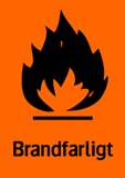 Brandfarligt