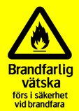 Brandfarlig vätska