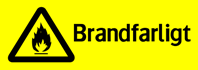 Brandfarligt