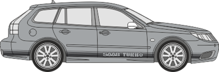 Dekorsats SAAB TURBO