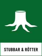 Trädgårdsavfall - Stubbar & Rötter