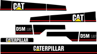 Dekorsats Caterpillar D5M LGP