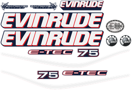 Evinrude 75 E-TEC BLÅ