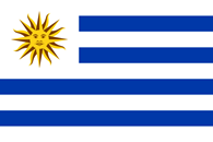 Flagga Uruguay 