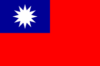 Flagga Taiwan 