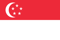 Flagga Singapore 