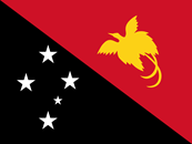 Flagga Papua Nya Guinea 