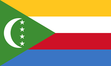 Flagga Komorerna 