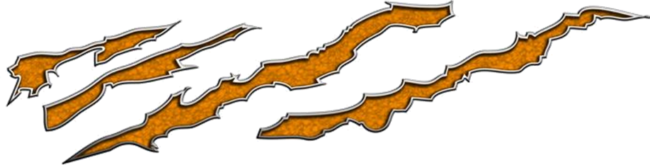 Extreme dekorsats Corrosion 101 Orange