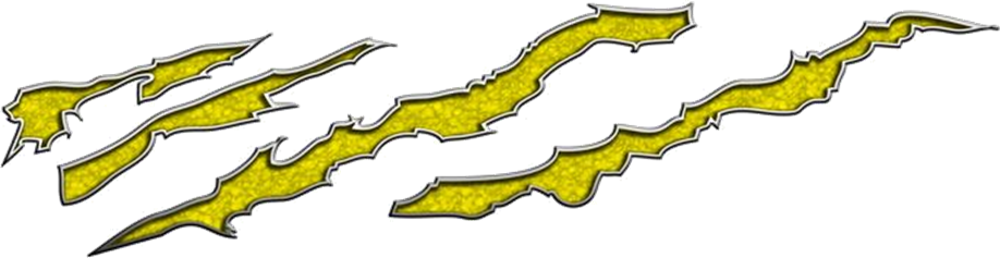 Extreme dekorsats Corrosion 101 Yellow